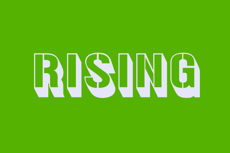 rising