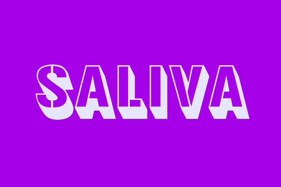 3 letter words with saliva