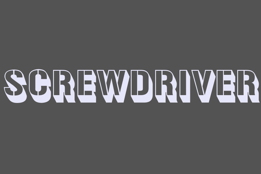screwdriver