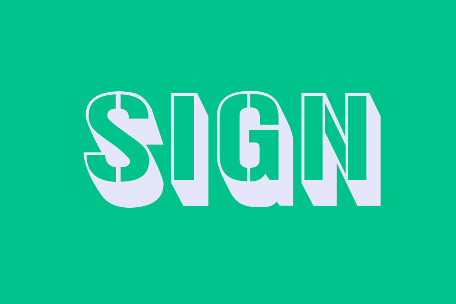 sign