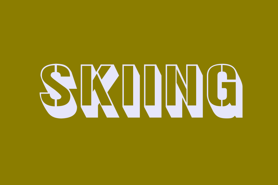 skiing