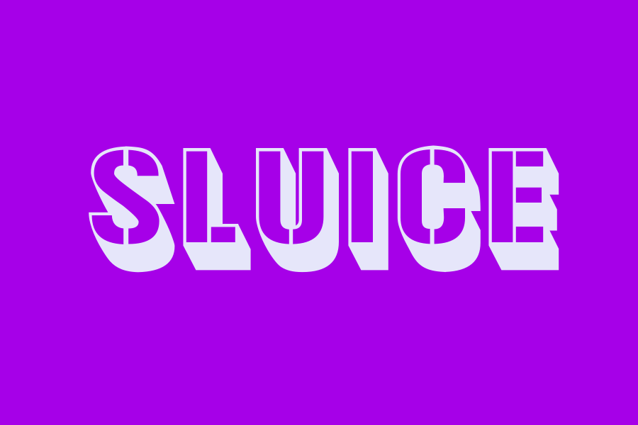 sluice