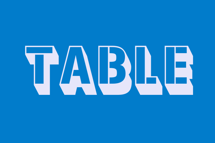 table