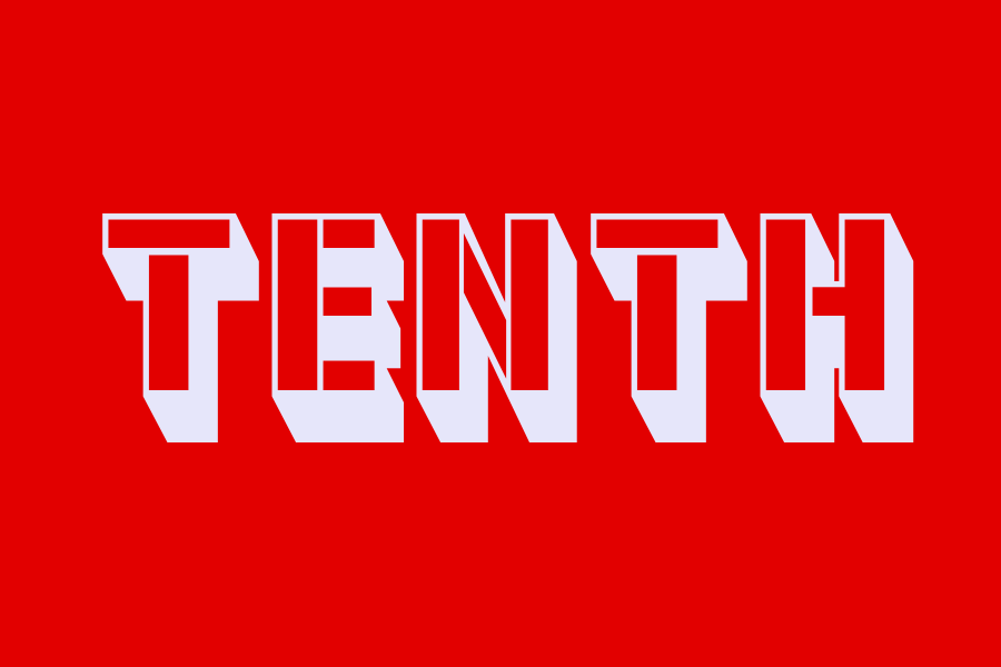 tenth