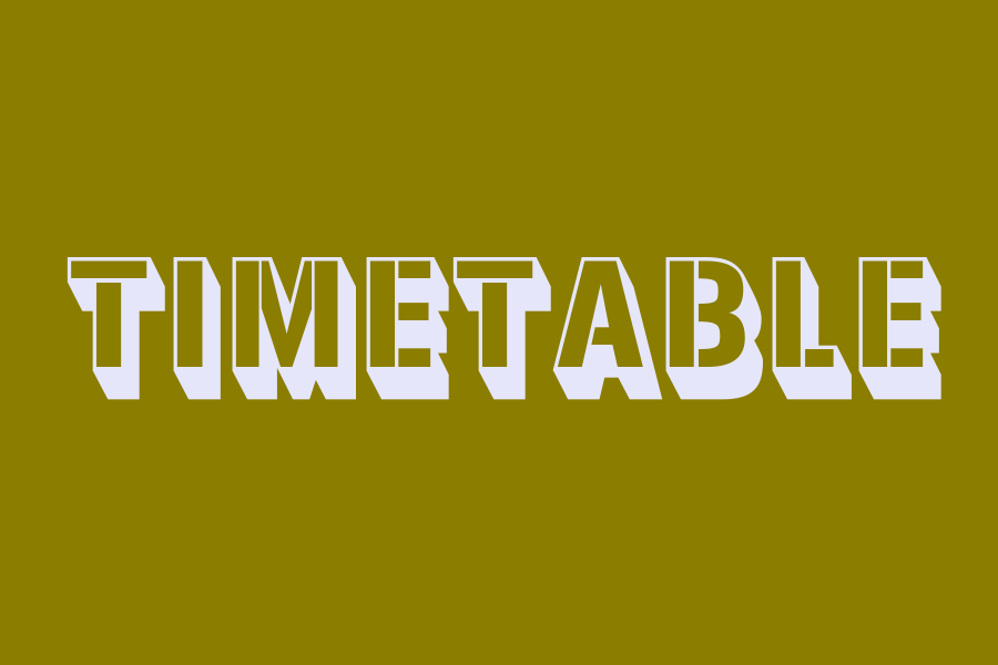timetable