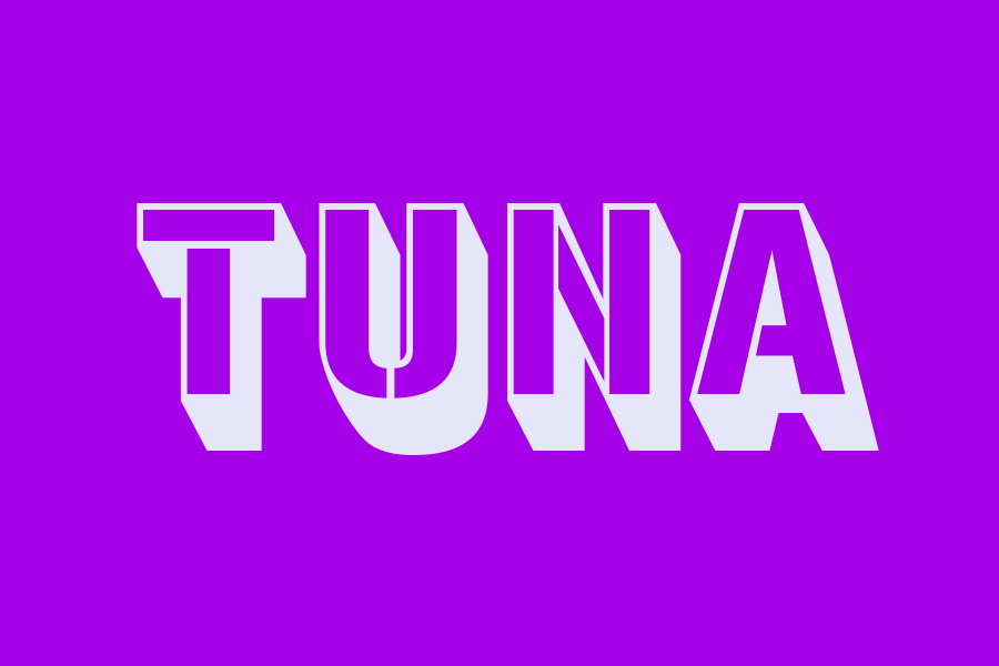 5 letter word with tuna