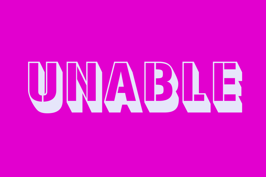 unable