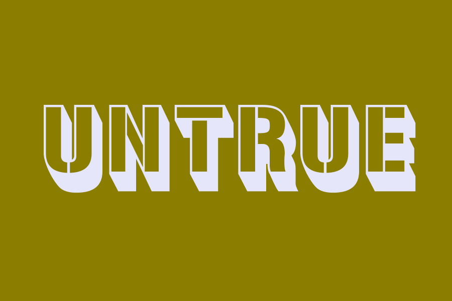 untrue