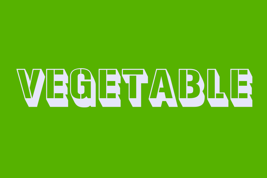 vegetable