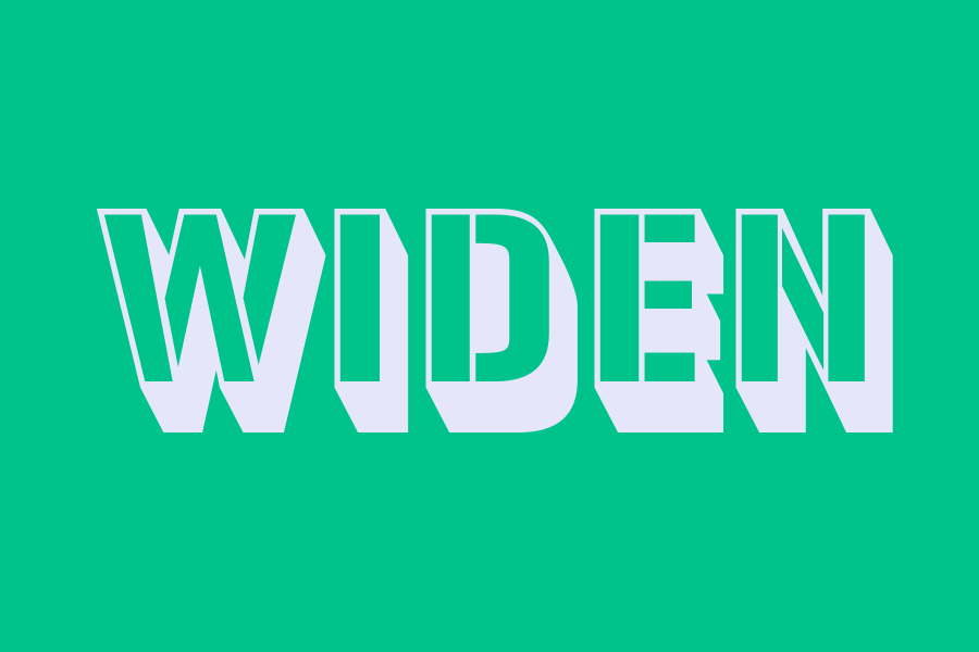 widen