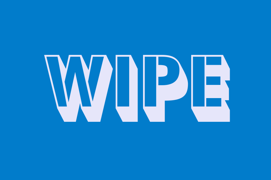 wipe