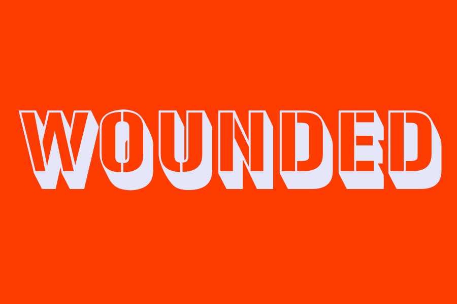 wounded