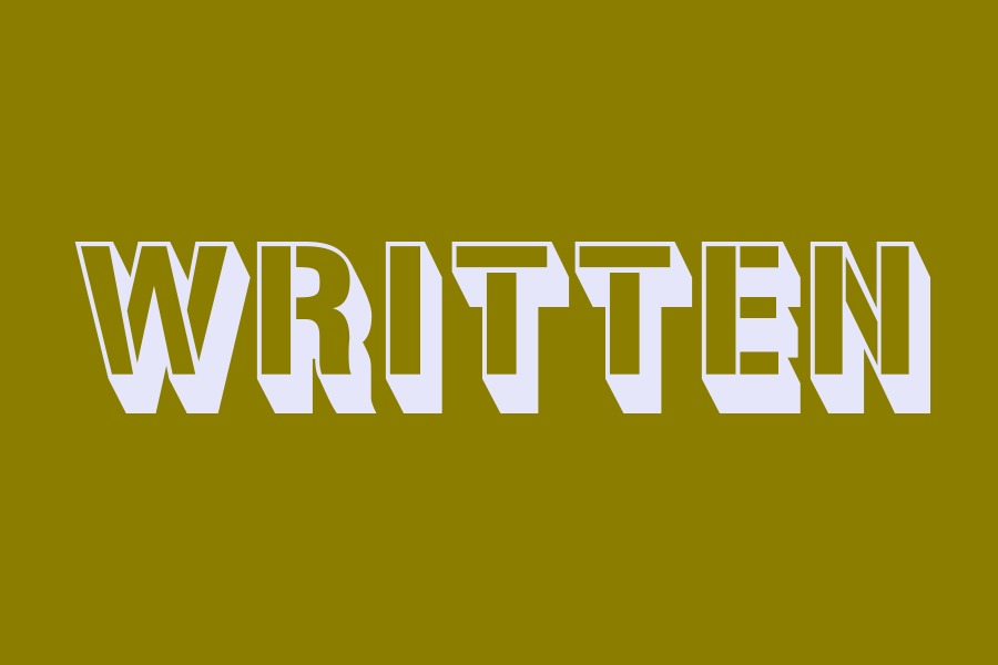 written